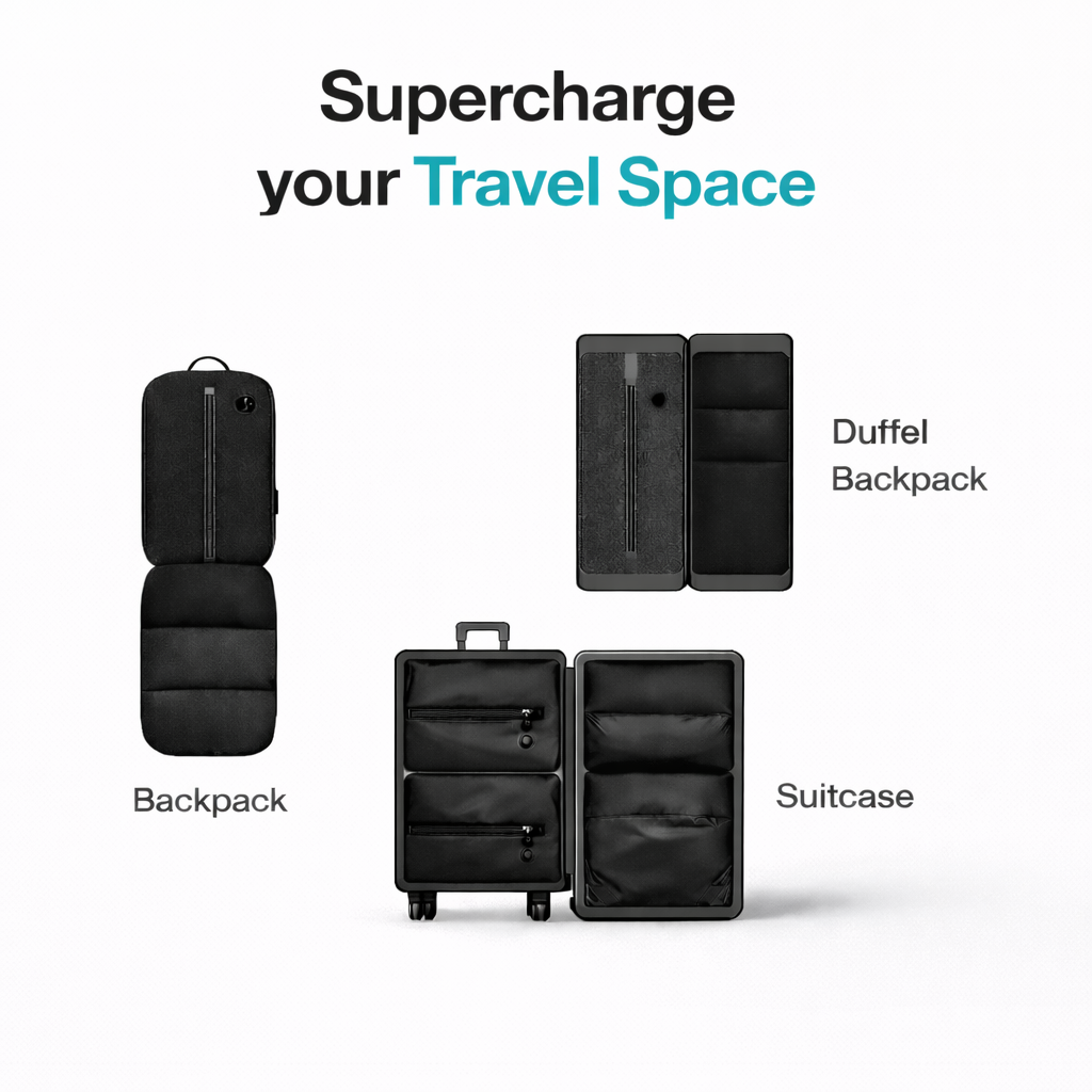 Novelair Vacuum Bag—Pack 2× More. Skip Checked Baggage.