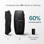 Novelair Vacuum Bag—Pack 2× More. Skip Checked Baggage.